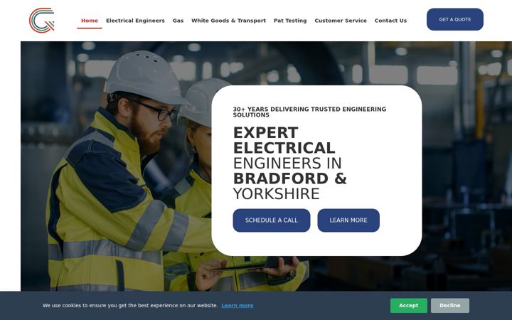 Screenshot of graphicelectronicservices.co.uk