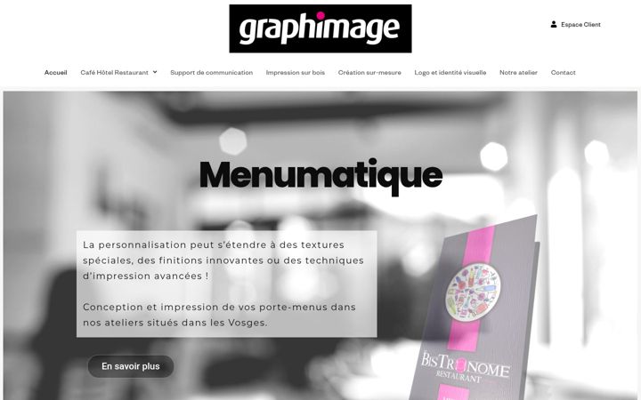 Screenshot of graphimage.com