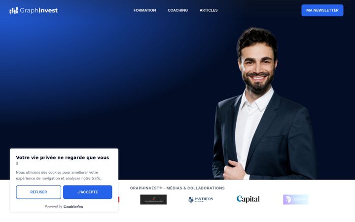 Screenshot of graphinvest.fr