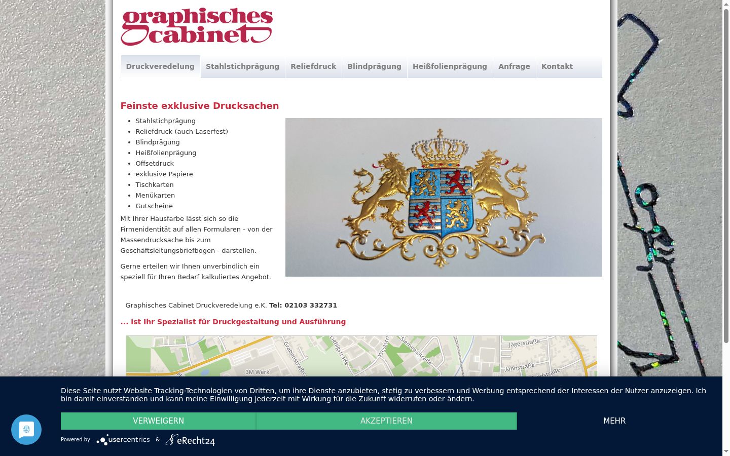 Sutikimo reklamjuostės, rodytos prieš bet kokią sąveiką, ekrano kopija