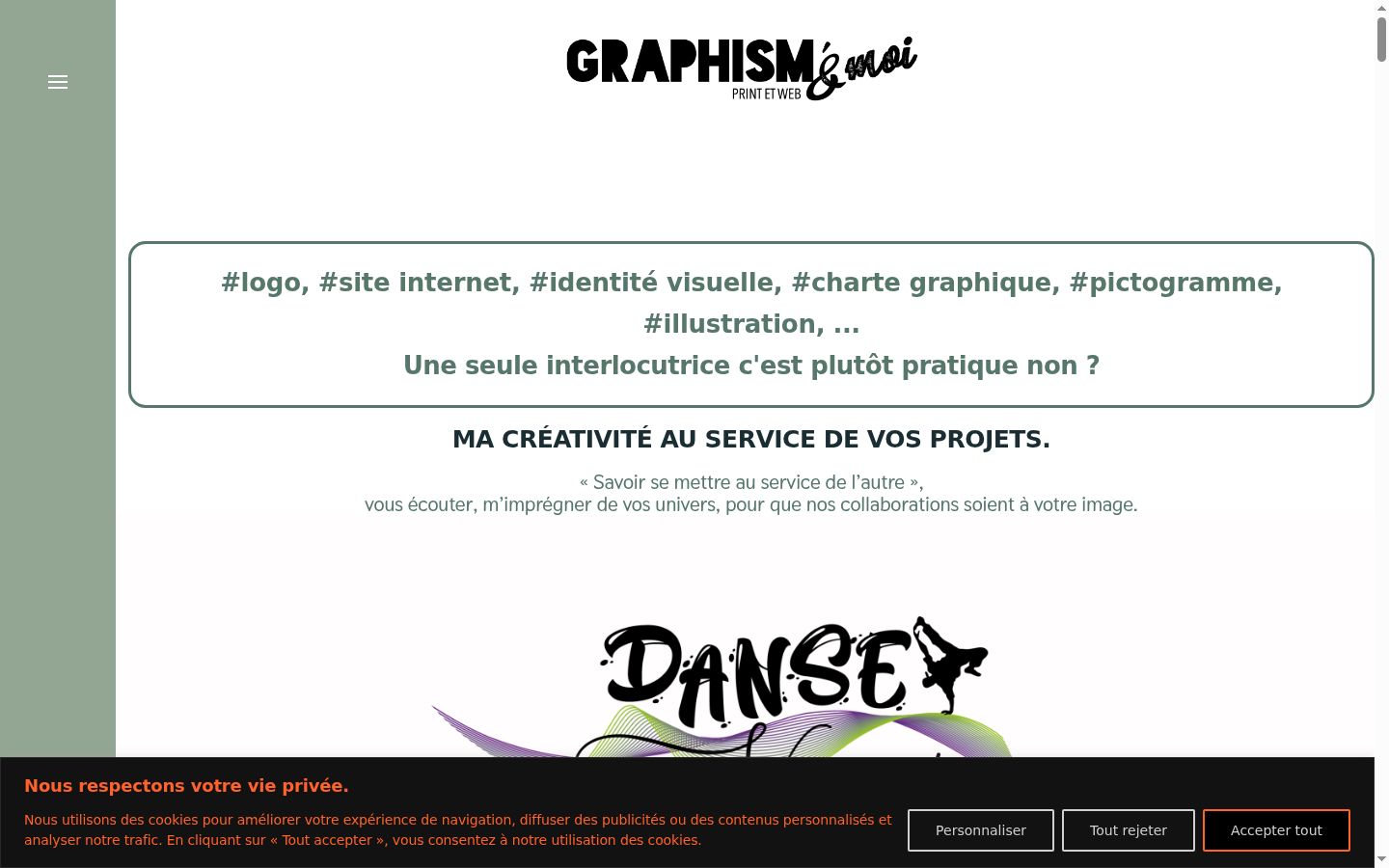Screenshot tal-banner tal-kunsens muri qabel kwalunkwe interazzjoni