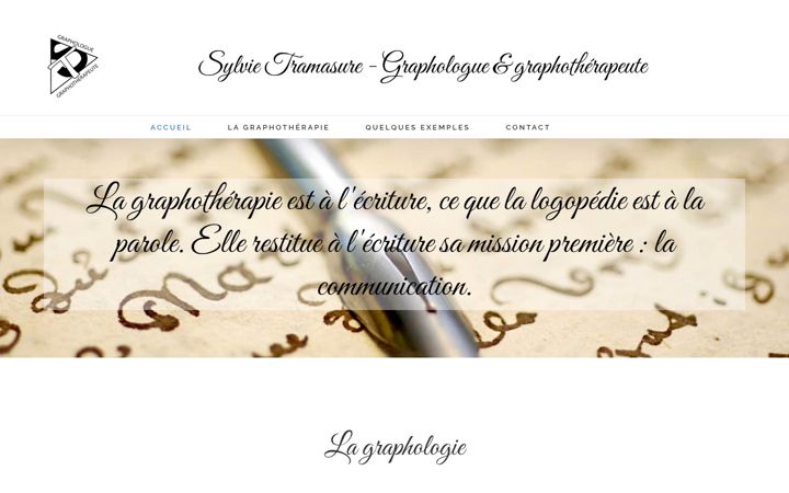 Screenshot of grapho-graphotherapie.be