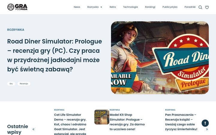 Screenshot of grapodpada.pl