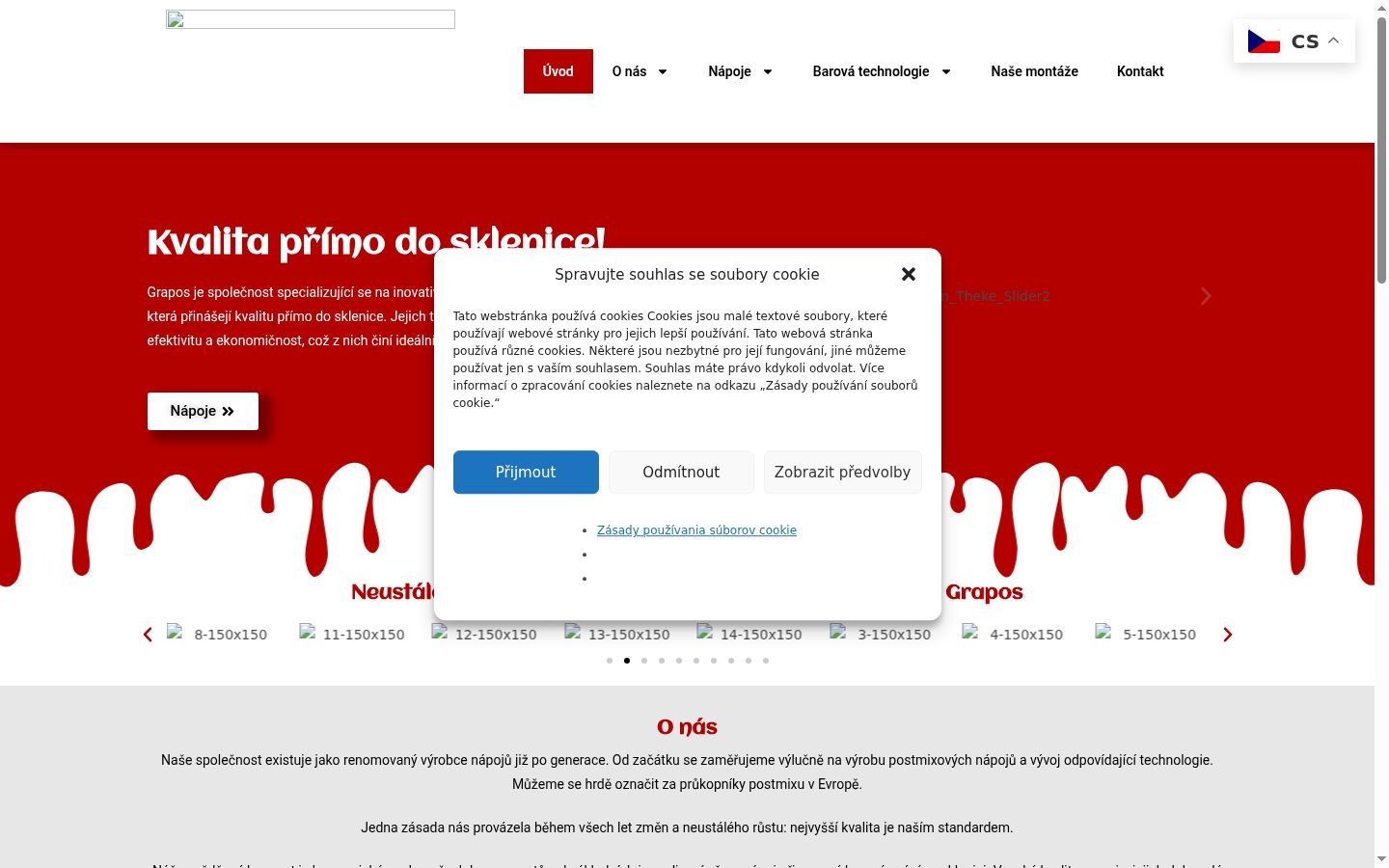Sutikimo reklamjuostės, rodytos prieš bet kokią sąveiką, ekrano kopija