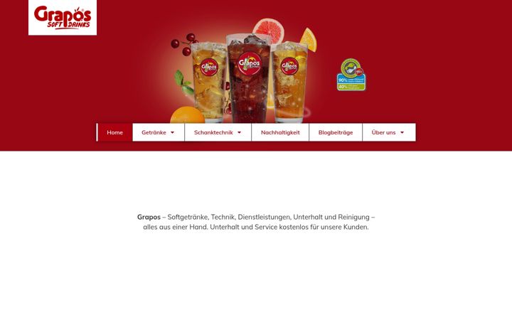 Screenshot of grapos.ch