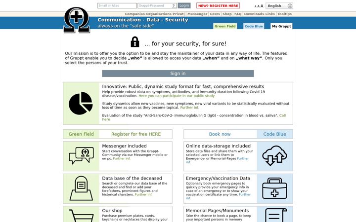 Screenshot of grappt.com