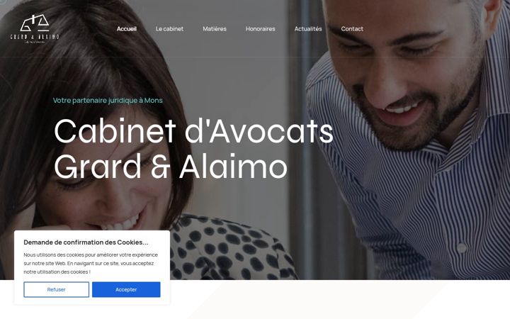 Screenshot of grard-alaimo.be