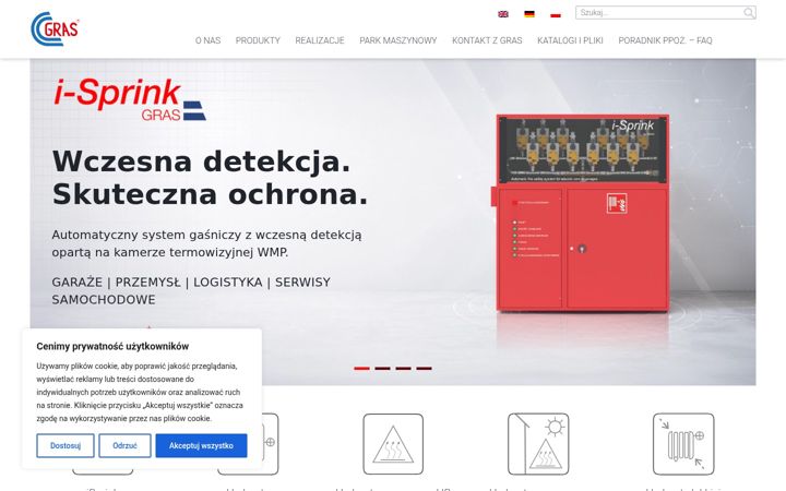 Screenshot of gras.pl