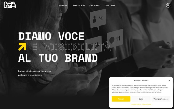 Screenshot of grashagency.it