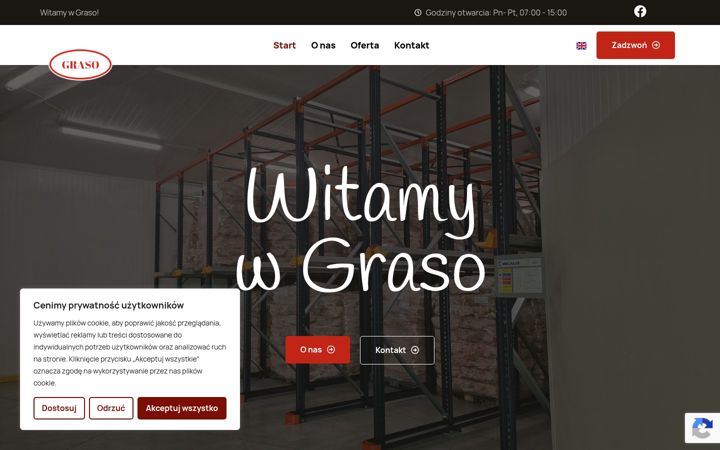 Screenshot of graso.net