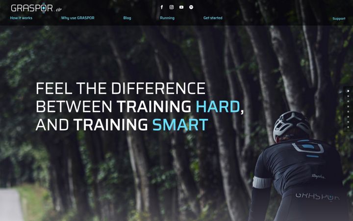 Screenshot of graspor.com