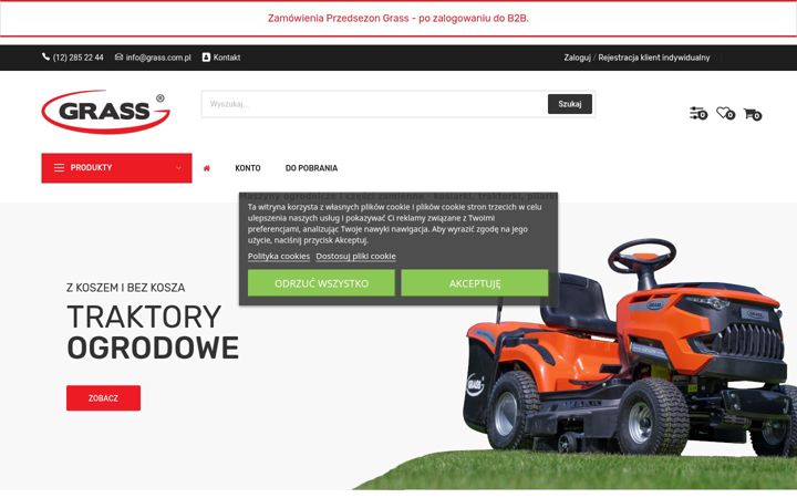 Screenshot of grass.com.pl