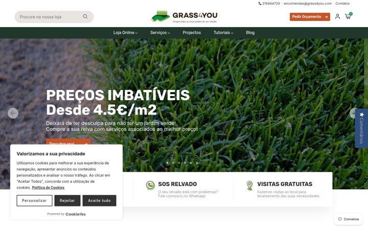 Screenshot of grass4you.com