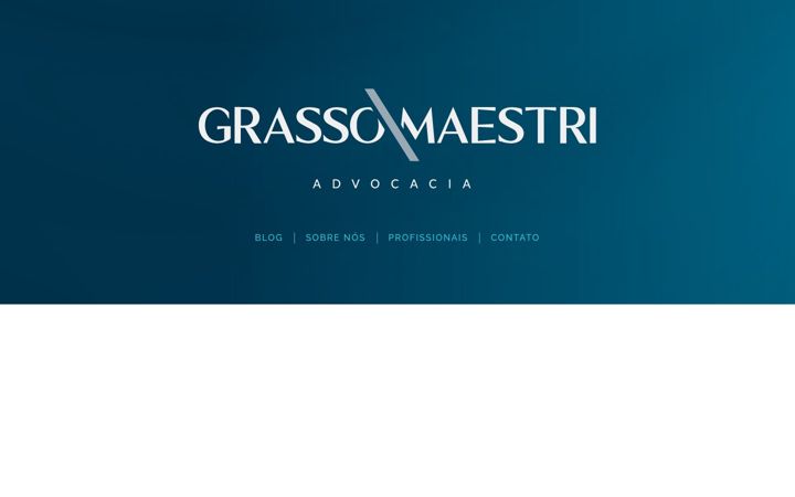 Screenshot of grassomaestri.com.br
