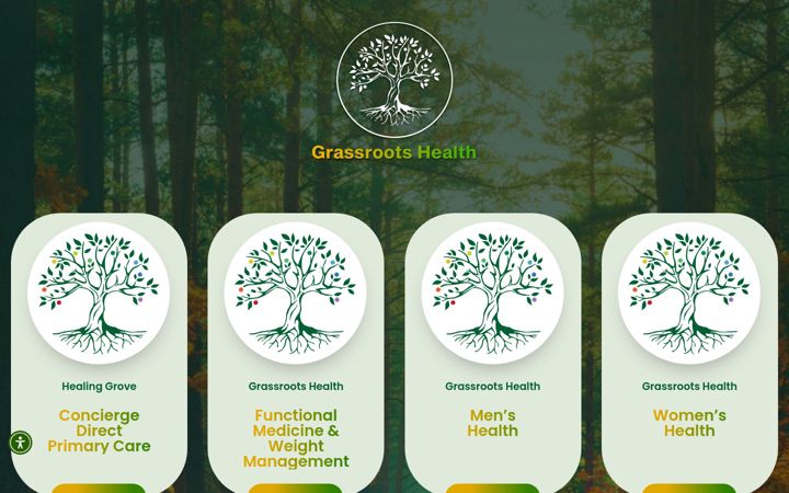 Screenshot of grassroots-health.org