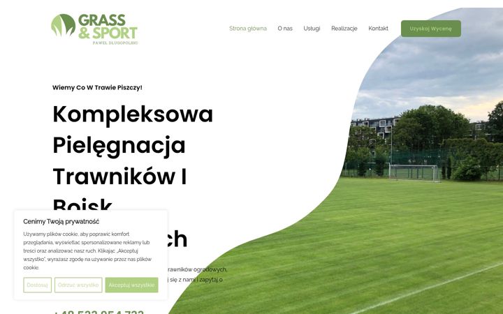 Screenshot of grasssport.pl