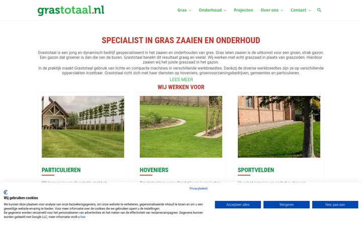 Screenshot of grastotaal.nl