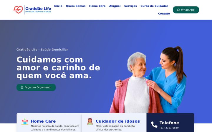 Screenshot of gratidaolife.com.br