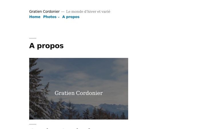 Screenshot of gratien-cordonier.ch