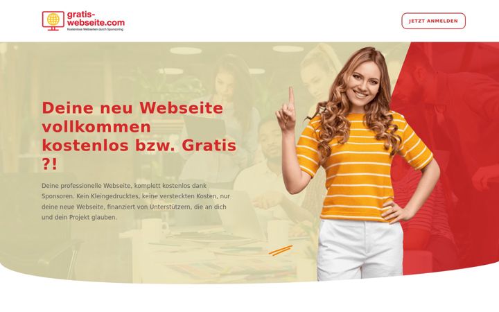 Screenshot of gratis-webseite.com