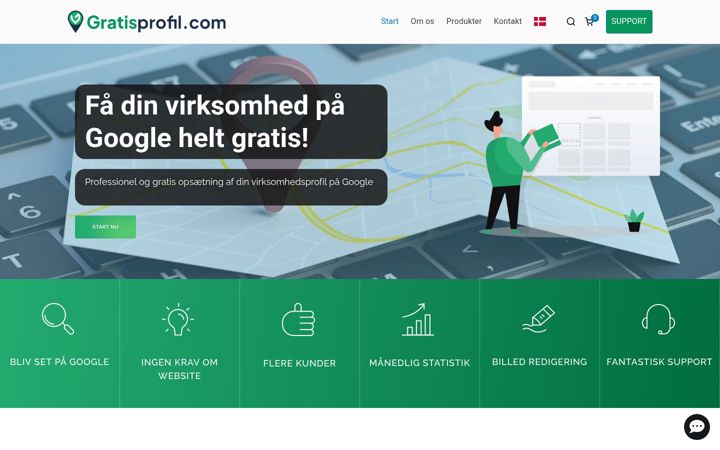 Screenshot of gratisprofil.com