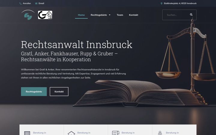 Screenshot of gratlanker.at