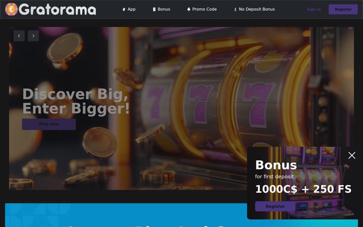 gratoramaslots.com