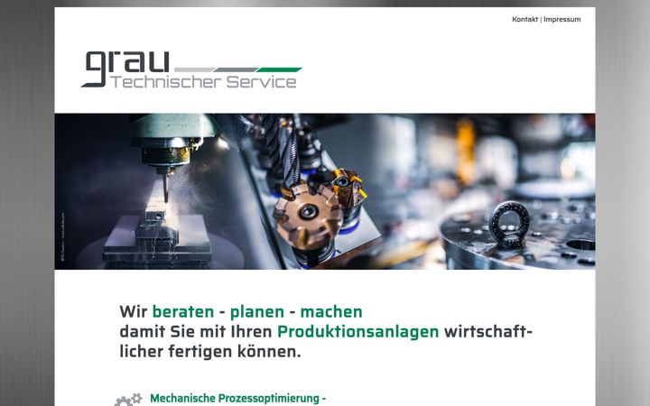 Screenshot of grau-technischerservice.de