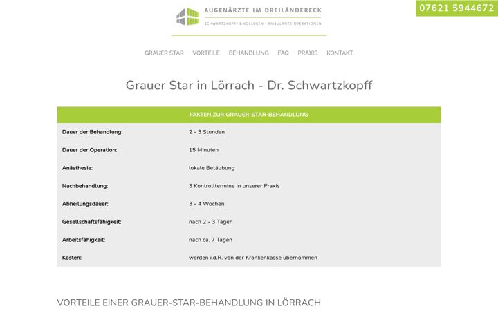 Screenshot of grauer-star-augenarzt.de
