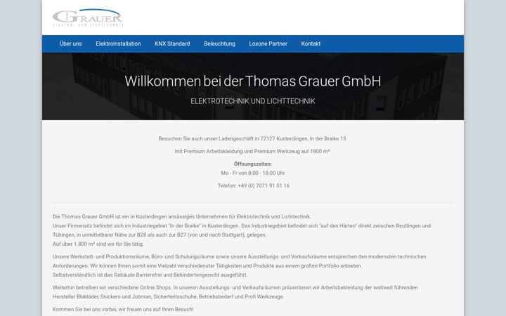 Screenshot of grauer-thomas.de