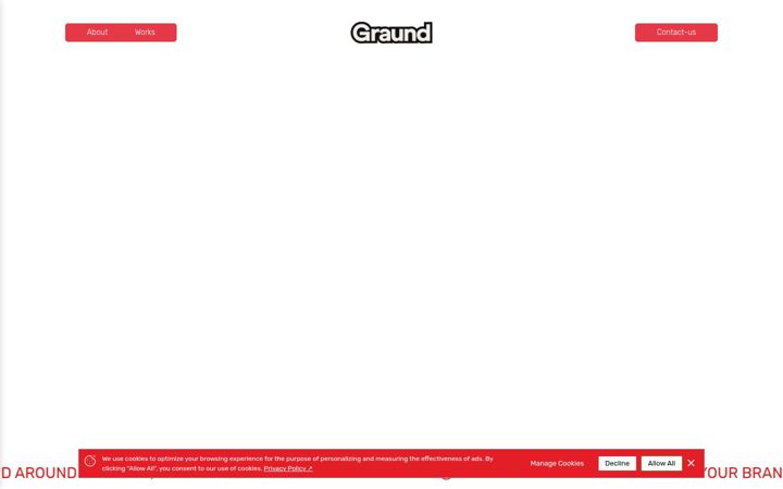 Screenshot of graundstudio.com