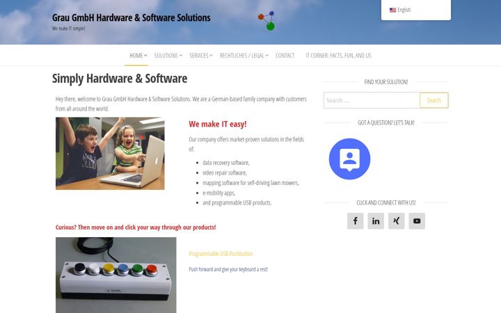 Screenshot of grauonline.de