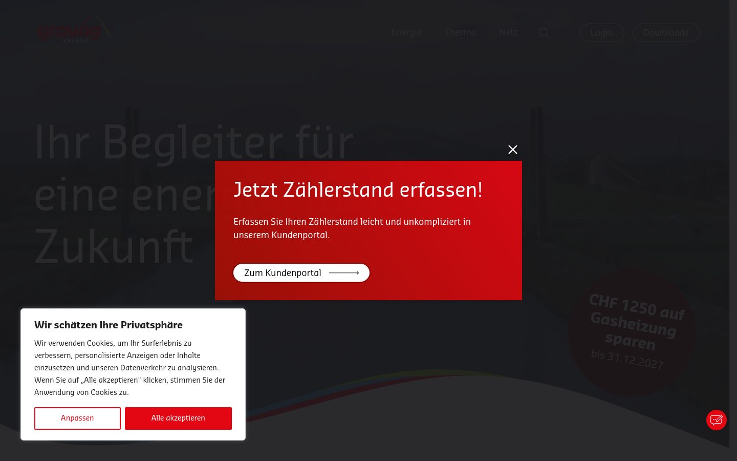 Zrzut ekranu banera zgody wyświetlanego przed jakąkolwiek interakcją