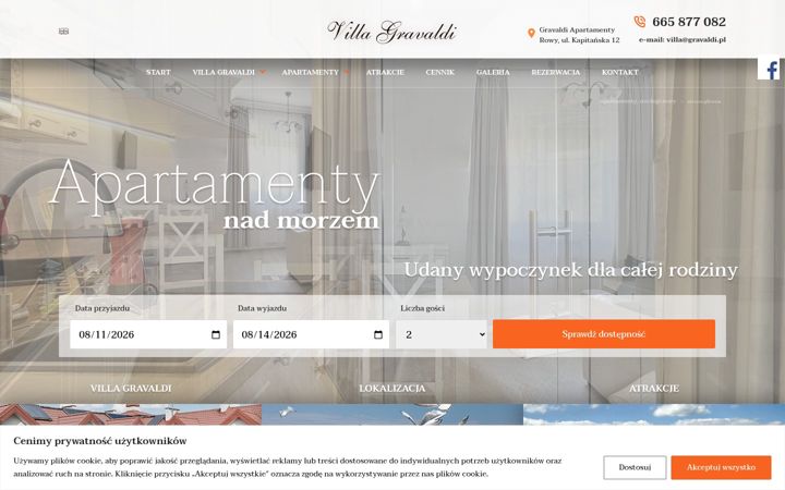 Screenshot of gravaldi.pl
