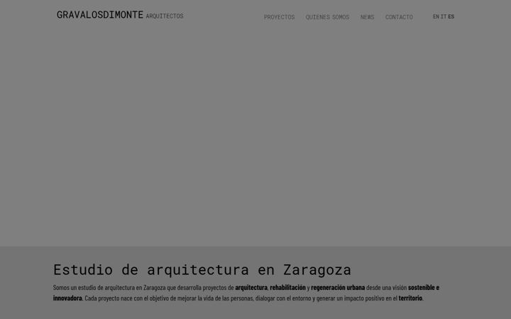 Screenshot of gravalosdimonte.com