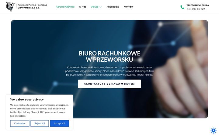 Screenshot of gravamen.przeworsk.pl
