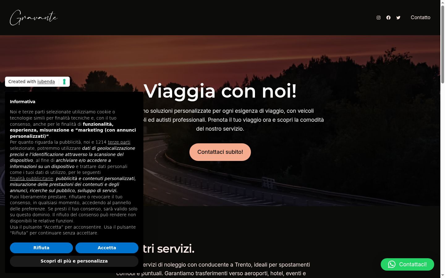 Sutikimo reklamjuostės, rodytos prieš bet kokią sąveiką, ekrano kopija
