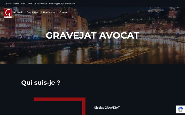 Screenshot of gravejat-avocat.com