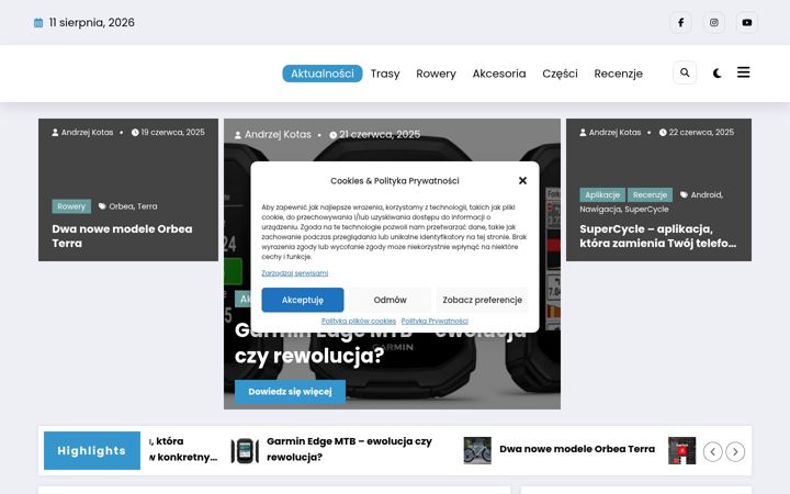 Screenshot of gravelon.pl