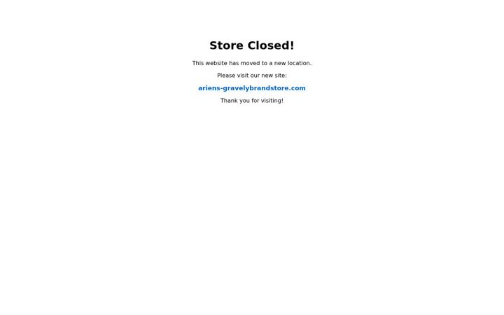 Screenshot of gravelybrandstore.com