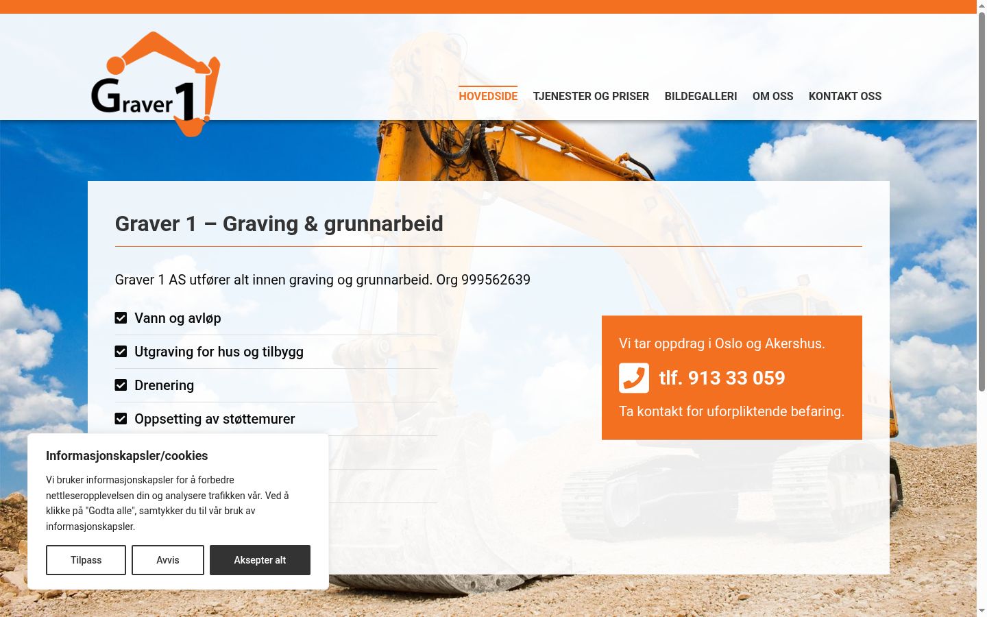 Screenshot tal-banner tal-kunsens muri qabel kwalunkwe interazzjoni