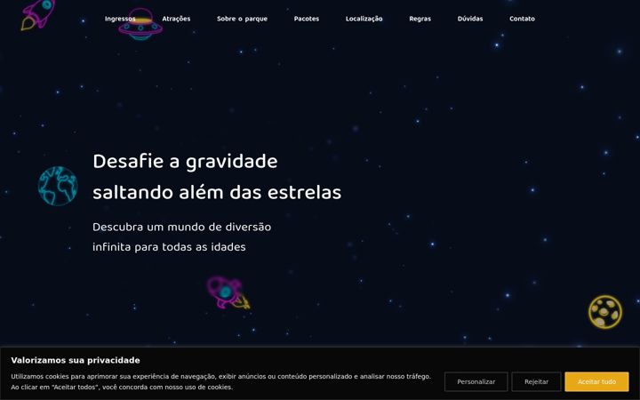 Screenshot of gravidadetrampolim.com.br