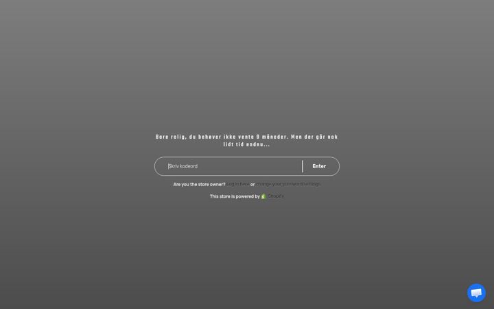 Screenshot of graviditetsshoppen.dk