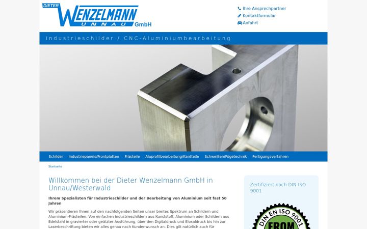 Screenshot of gravieren.net