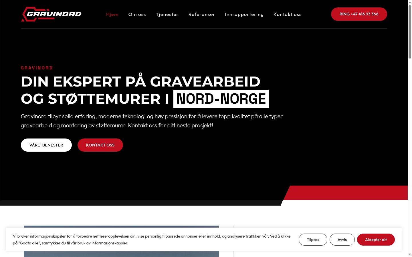 Kuvakaappaus suostumusbannerista, joka näytettiin ennen mitään vuorovaikutusta