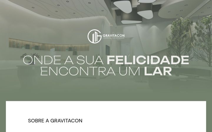 Screenshot of gravitacon.com.br