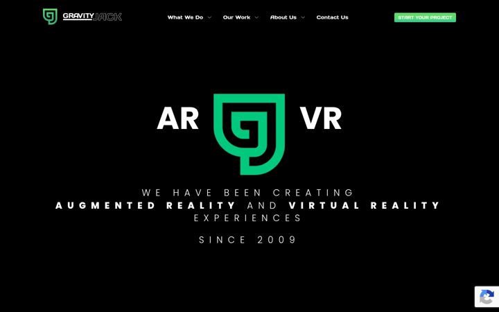 Screenshot of gravityjack.com