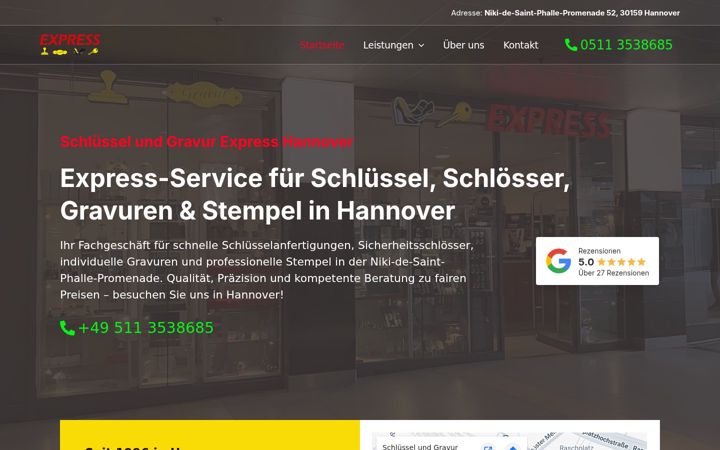 Screenshot of gravur-hannover.de