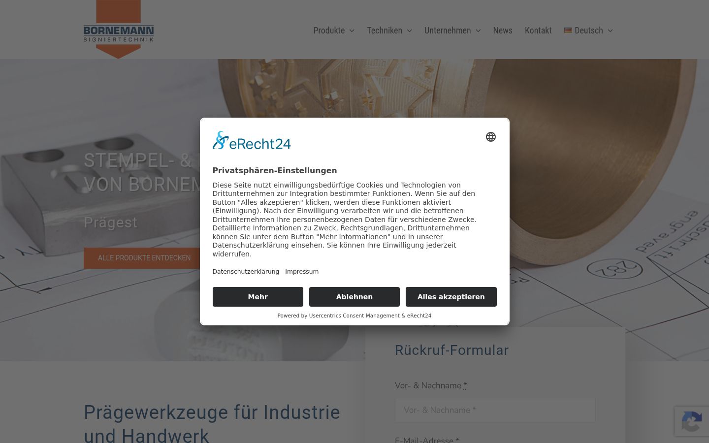 Screenshot tal-banner tal-kunsens muri qabel kwalunkwe interazzjoni