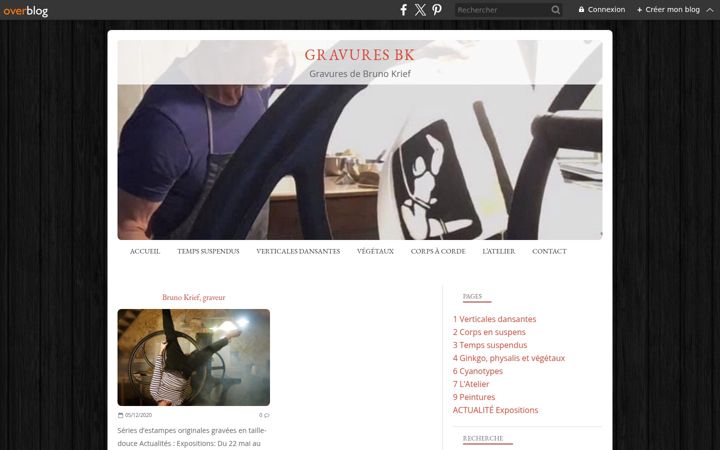 Screenshot of gravuresbk.com